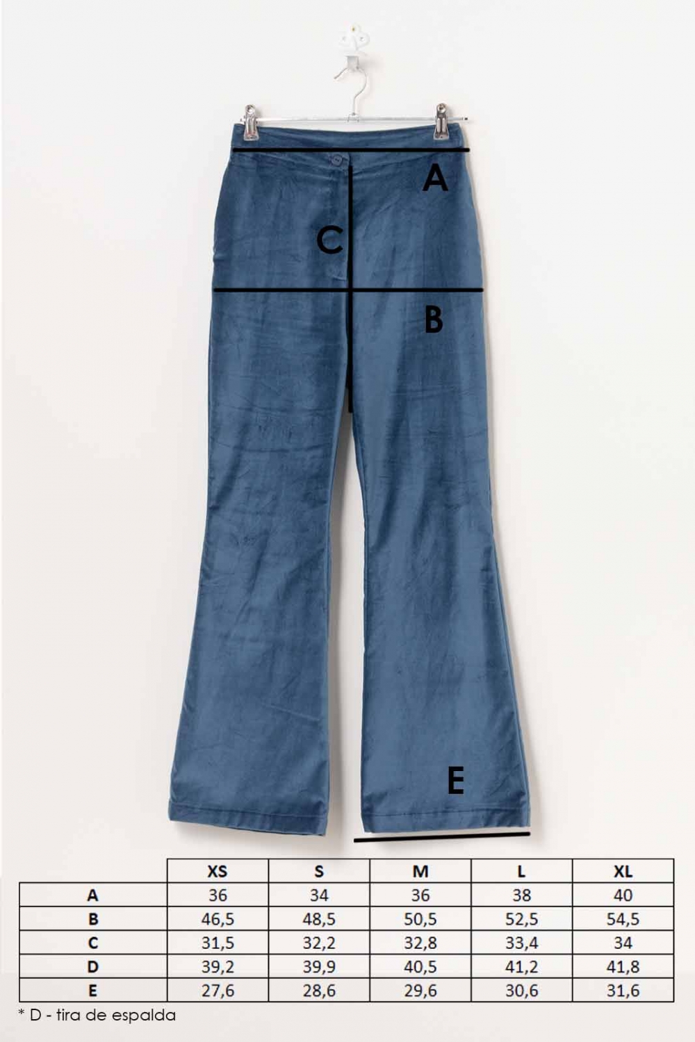 PANTALÓN VELVET ERIN PANTALÓN VELVET ERIN