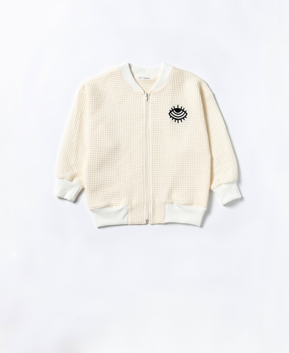 BOMBER GOFRE BLANCA 2